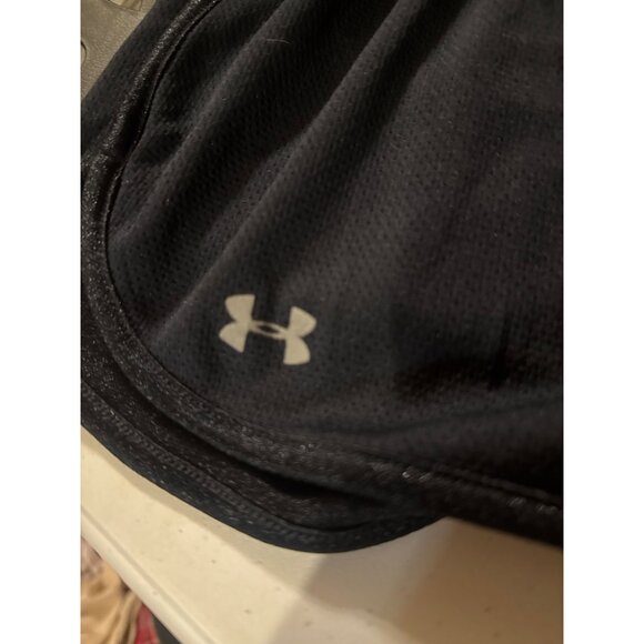 Under Armour Womens Black Loose Fit HeatGear Athletic Shorts S - Picture 5 of 5